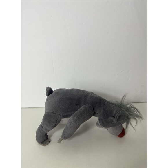 Baloo Disney Jungle Book Bear 8" Gray Stuffed Plush Vintage RARE Open Mouth - Picture 3 of 6